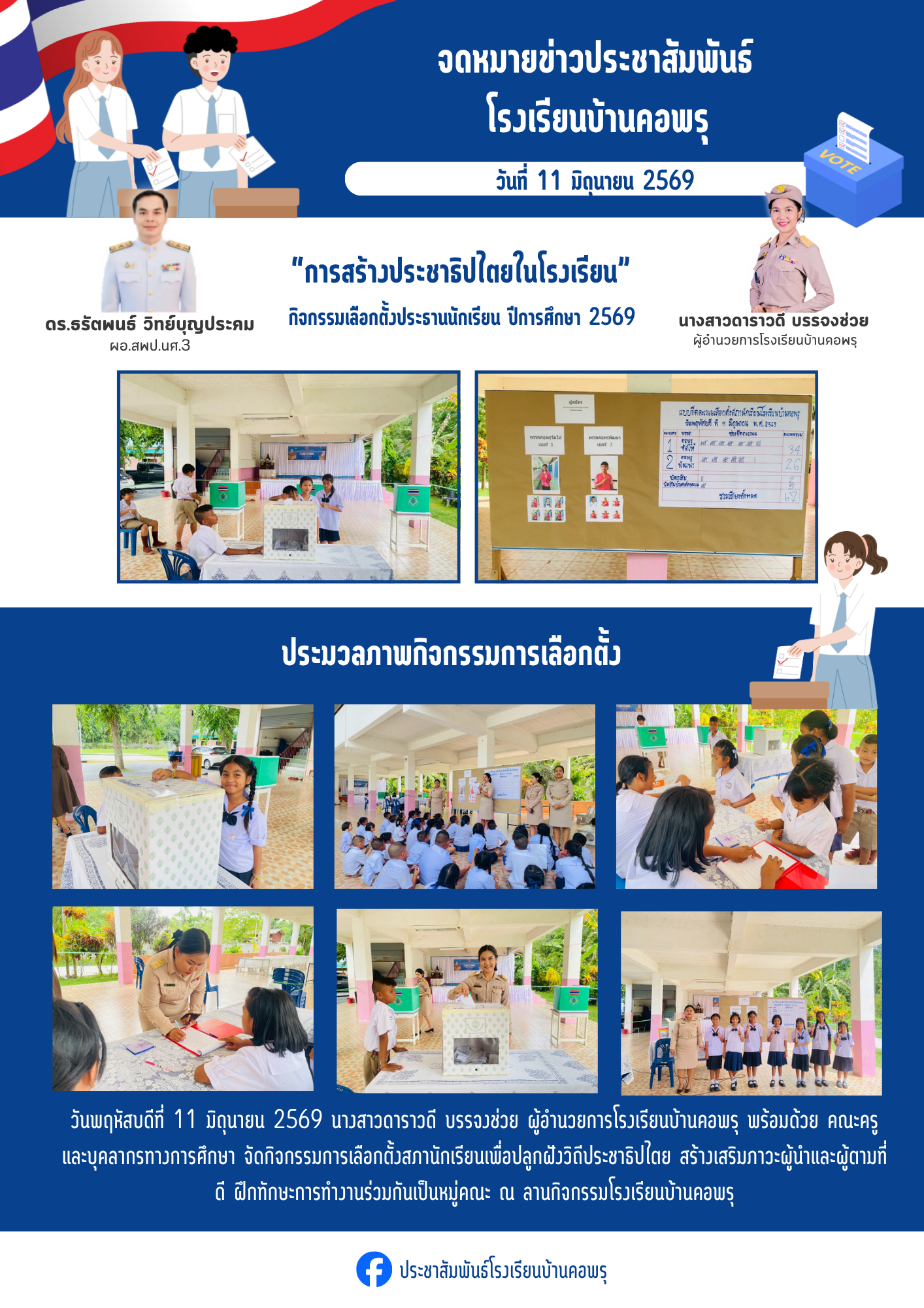 การเลือกตั้งประธานนักเรียน